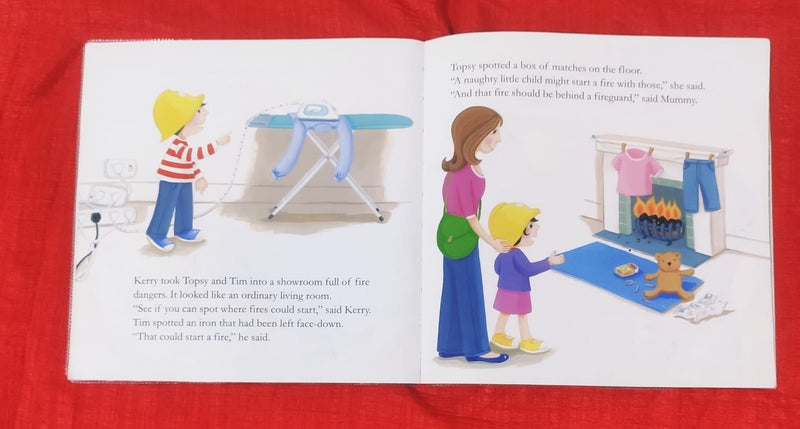 Topsy and Tim Meet the Firefighters | Story Book with Big Pictures and Little Text | For 3-5 Years Old | Paperback | SKU: 2405_101_A104