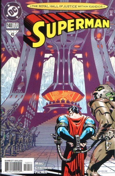 Superman, Vol. 2 A City Against Them |  Issue#140A | Year:1998 | Series: Superman | Pub: DC Comics | Direct Edition