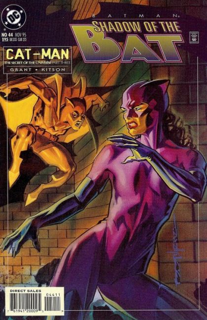 Batman: Shadow of the Bat The Secret of the Universe - Cat-Man, Part Three: Cat-Man |  Issue#44A | Year:1995 | Series: Batman | Pub: DC Comics | Direct Edition