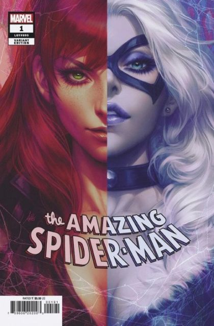 The Amazing Spider-Man, Vol. 6  |  Issue#1I | Year:2022 | Series: Spider-Man | Pub: Marvel Comics | Artgerm Variant