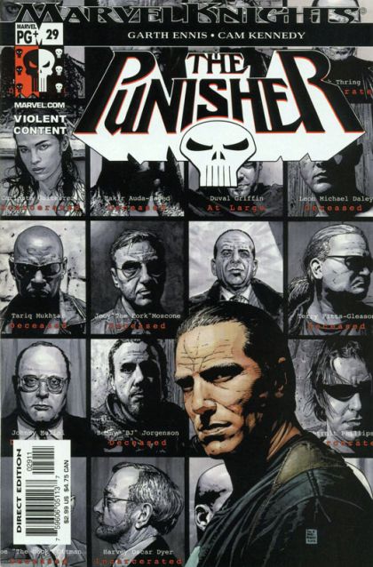 The Punisher, Vol. 6 Streets of Laredo, Part Two |  Issue#29A | Year:2003 | Series: Punisher | Pub: Marvel Comics | Direct Edition