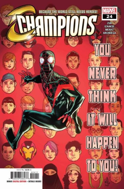 Champions, Vol. 2 (Marvel) Trigger Warning |  Issue#24 | Year:2018 | Series:  | Pub: Marvel Comics | Sean Izaakse Regular