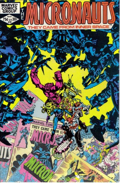 Micronauts, Vol. 1 Starting Over |  Issue#39 | Year:1982 | Series: Micronauts | Pub: Marvel Comics |