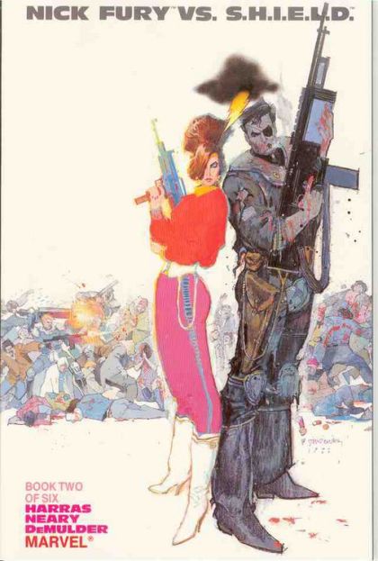 Nick Fury vs. S.H.I.E.L.D. Into The Depths |  Issue#2 | Year:1988 | Series: Nick Fury - Agent of S.H.I.E.L.D. | Pub: Marvel Comics | Bill Sienkiewicz Cover