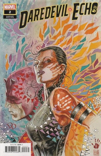 Daredevil & Echo  |  Issue#2C | Year:2023 | Series:  | Pub: Marvel Comics | David Mack Variant