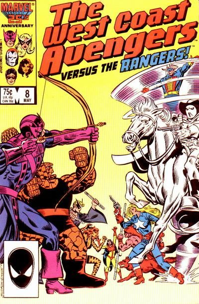 The West Coast Avengers, Vol. 2 A Bird in the Hand! |  Issue#8A | Year:1986 | Series:  | Pub: Marvel Comics | Direct Edition