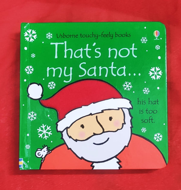 That's Not My Santa.| One Line Story  Book | For 0-2 Years Old | Board Book | SKU: 2405_101_A107