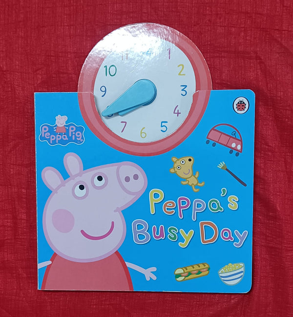 Peppa's busy day | One Line Story  Book | For 0-2 Years Old | Board Book | SKU: 2405_101_A101