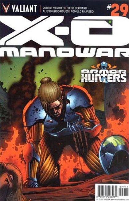 X-O Manowar, Vol. 3 Armor Hunters, Part 4: Slow Burn |  Issue