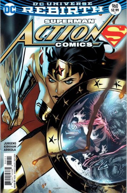 Action Comics, Vol. 3 Path of Doom, Part Four |  Issue#960B | Year:2016 | Series: Superman | Pub: DC Comics | Ryan Sook Variant