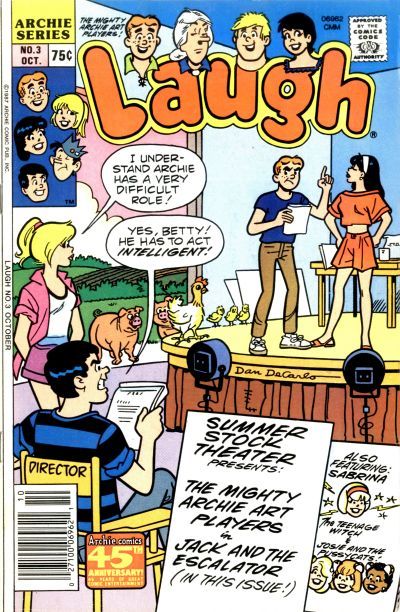 Laugh, Vol. 2  |  Issue#3A | Year:1987 | Series:  | Pub: Archie Comic Publications |