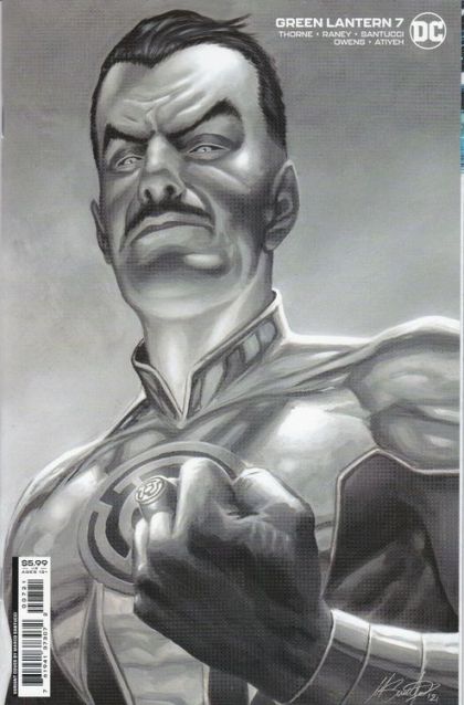 Green Lantern, Vol. 7 Deus Novus Viarum |  Issue#7B | Year:2021 | Series: Green Lantern | Pub: DC Comics | Marco Santucci Variant