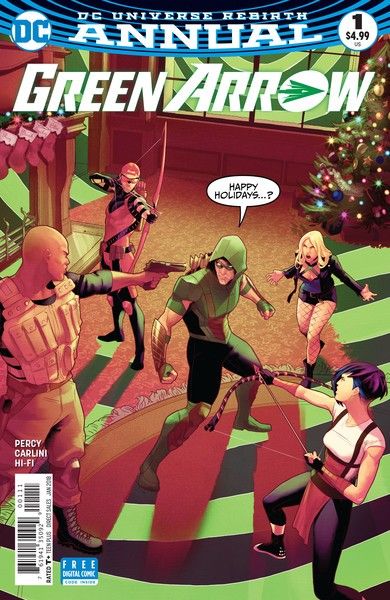 Green Arrow, Vol. 6 Annual Ghosts In The Machine |  Issue#1 | Year:2017 | Series:  | Pub: DC Comics | Jamal Campbell Cover