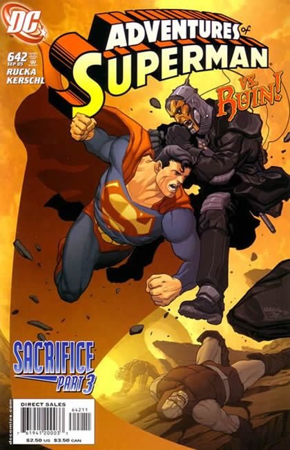 The Adventures of Superman Sacrifice - Sacrifice, Part 3: Remembrance |  Issue#642A | Year:2005 | Series: Superman | Pub: DC Comics | Direct Edition