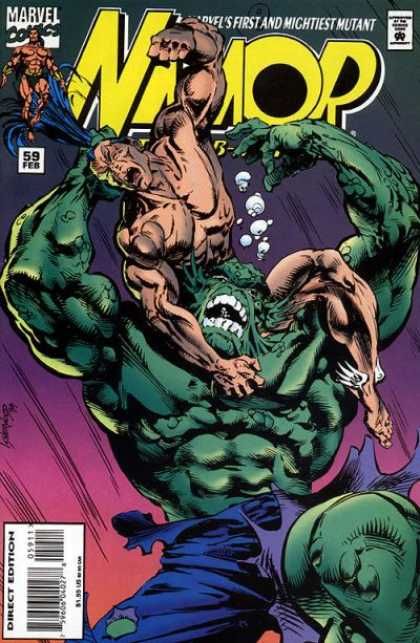 Namor, the Sub-Mariner When Titans Splash |  Issue#59 | Year:1995 | Series: Sub-Mariner | Pub: Marvel Comics |