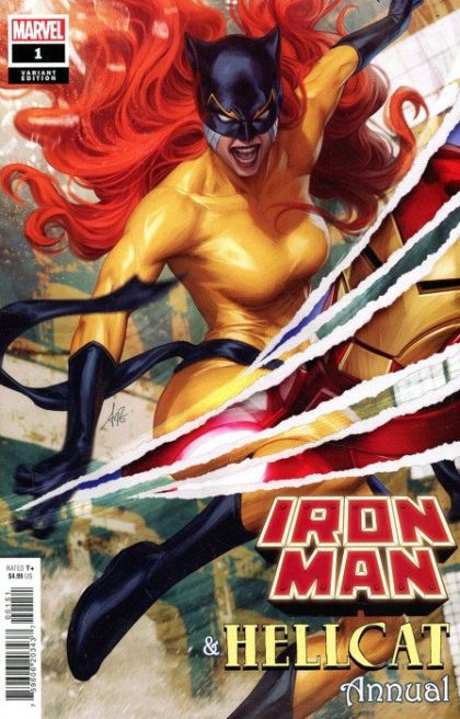 Iron Man / Hellcat Annual What Fresh Hell |  Issue#1E | Year:2022 | Series:  | Pub: Marvel Comics | Stanley Artgerm Lau Variant