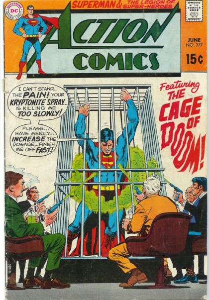 Action Comics, Vol. 1 The Cage Of Doom! / The Face Behind The Lead Mask! |  Issue