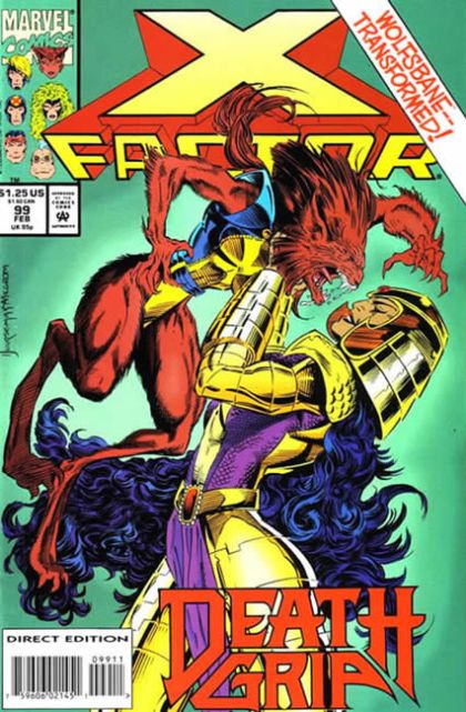 X-Factor, Vol. 1 The Cure! |  Issue#99A | Year:1993 | Series: X-Factor | Pub: Marvel Comics | Direct Edition