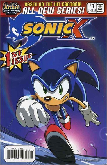 Sonic X  |  Issue#1 | Year:2005 | Series: Sonic The Hedgehog | Pub: Archie Comic Publications |