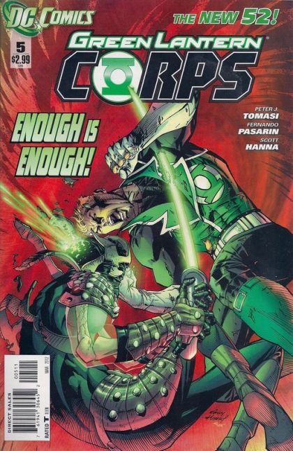 Green Lantern Corps, Vol. 2 Mean Machines |  Issue#5A | Year:2012 | Series: Green Lantern | Pub: DC Comics | Andy Kubert Regular