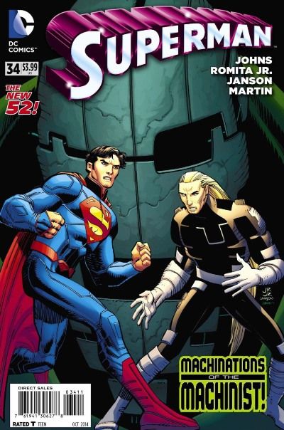 Superman, Vol. 3 The Men of Tomorrow, Chapter Three: Ulysses |  Issue#34A | Year:2014 | Series: Superman | Pub: DC Comics