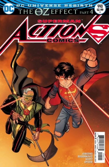 Action Comics, Vol. 3 The Oz Effect, Part Four |  Issue#990B | Year:2017 | Series: Superman | Pub: DC Comics | Nick Bradshaw Non-Lenticular Variant