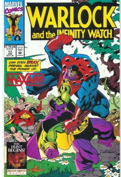 Warlock and the Infinity Watch Maxam |  Issue#17A | Year:1993 | Series: Warlock | Pub: Marvel Comics