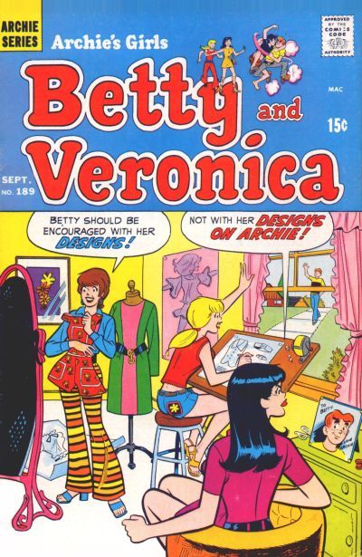 Archie's Girls Betty and Veronica  |  Issue#189 | Year:1971 | Series:  | Pub: Archie Comic Publications |