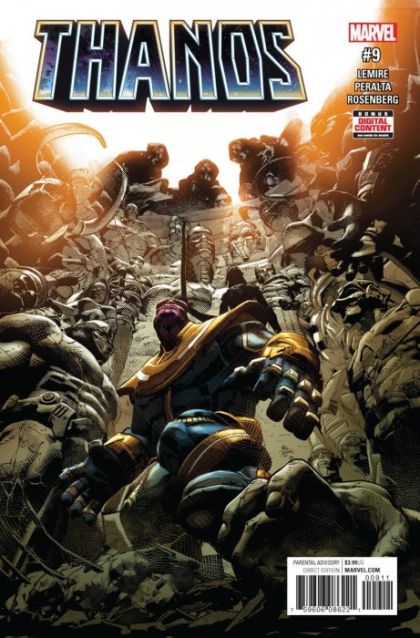 Thanos, Vol. 2  |  Issue#9A | Year:2017 | Series:  | Pub: Marvel Comics | Regular Mike Deodato Jr Cover