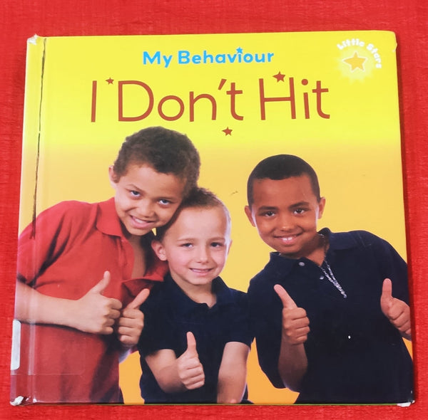 I don't hit | Educational Non Fiction Book | For 6-8 Years Old | Hardcover | SKU: 2405_101_A104