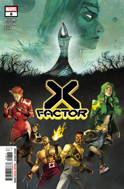 X-Factor, Vol. 4 Suite No. 8: Scio Me Nihil Scire (Tritone Substitution -- Jazz Arrangement) |  Issue#8 | Year:2021 | Series:  | Pub: Marvel Comics | Ivan Shavrin Regular