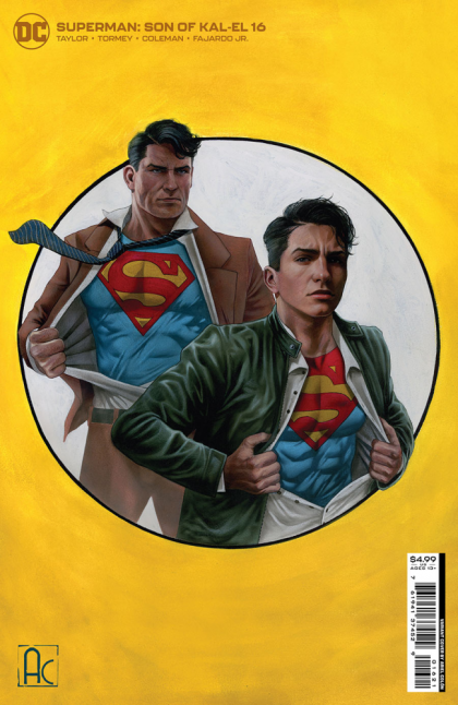 Superman: Son of Kal-El Kal-El Returns - Reunion |  Issue#16B | Year:2022 | Series:  | Pub: DC Comics | Ariel Colon Variant