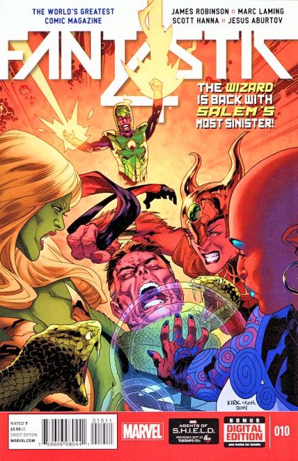 Fantastic Four, Vol. 5 East of Eden, Part Two |  Issue#10 | Year:2014 | Series: Fantastic Four | Pub: Marvel Comics |