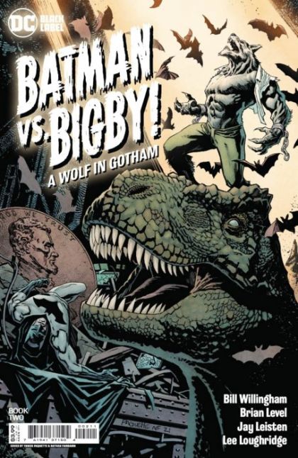 Batman vs. Bigby! A Wolf in Gotham Blow the House Down |  Issue#2A | Year:2021 | Series:  | Pub: DC Comics | Regular Yanick Paquette Cover