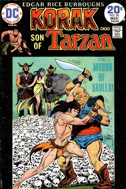 Korak, Son of Tarzan The Mound of Skulls, Babes in the Woods |  Issue#56 | Year:1974 | Series:  | Pub: Western Publishing Co. |