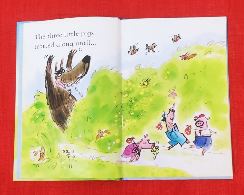 The Three Little Pigs | Story Book with Big Pictures and Little Text | For 3-5 Years Old | Hardcover | SKU: 2405_101_A104