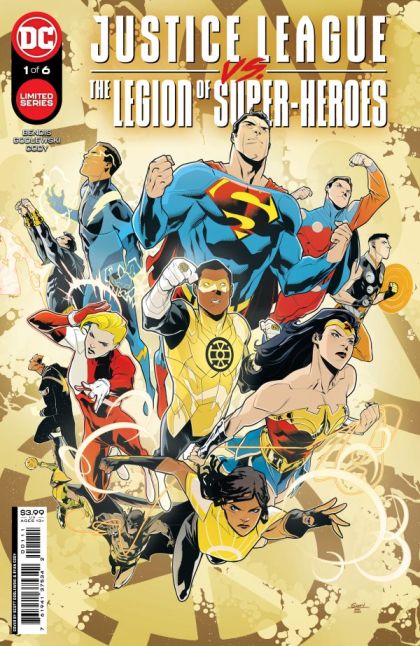 Justice League vs. The Legion of Super-Heroes The Gold Lantern Saga, Part One |  Issue