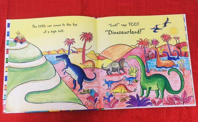 Toot goes to Dinosaurland | Picture Story Book | For 3-5 Years Old | Hardcover | SKU: 2405_101_A104