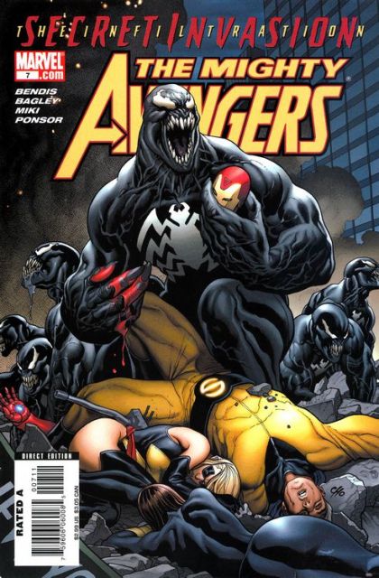 Mighty Avengers, Vol. 1 Secret Invasion - The Infiltration |  Issue#7 | Year:2008 | Series: Avengers | Pub: Marvel Comics | Frank Cho Regular