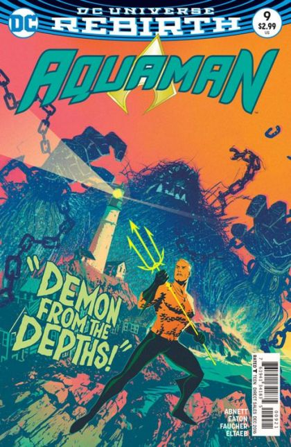 Aquaman, Vol. 8 Unstoppable, A League of His Own |  Issue#9B | Year:2016 | Series: Aquaman | Pub: DC Comics | Joshua Middleton Variant