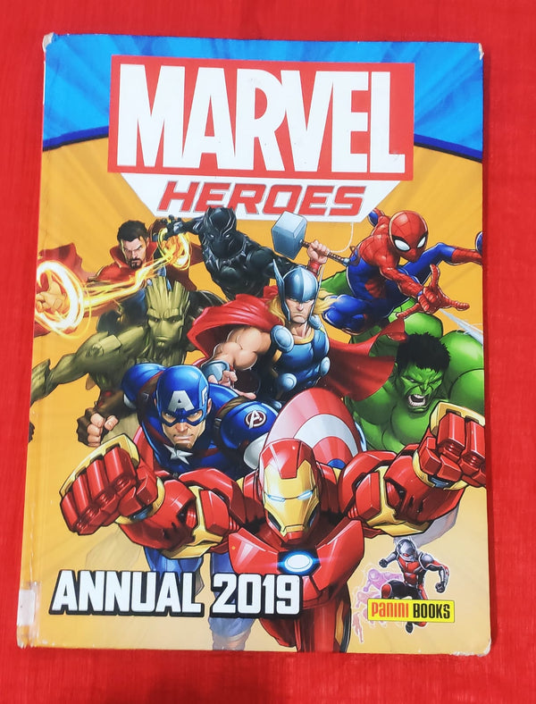 Marvel Heroes Annual 2019 Story Book with More Text & Very Less Pictures | For 9-12 Years Old | Hardcover | SKU: 2405_101_A105