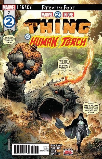 Marvel Two-In-One, Vol. 3 Fate of the Four, Our First Adventure |  Issue#2A | Year:2018 | Series:  | Pub: Marvel Comics | Jim Cheung Regular