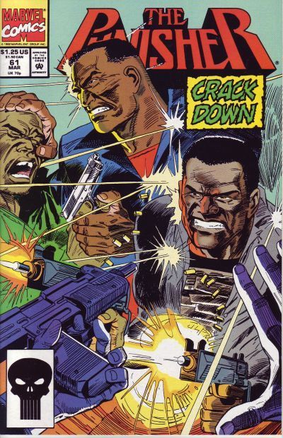 The Punisher, Vol. 2 Crackdown |  Issue#61A | Year:1992 | Series: Punisher | Pub: Marvel Comics | Direct Edition