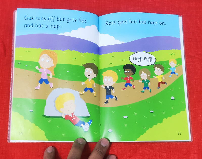 Huff puff run | Story Book with Big Pictures and Little Text | For 3-5 Years Old | Paperback | SKU: 2405_101_A105