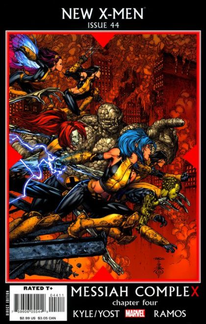 New X-Men (Academy X) Messiah Complex - Chapter Four |  Issue#44A | Year:2007 | Series: X-Men | Pub: Marvel Comics | Direct Edition