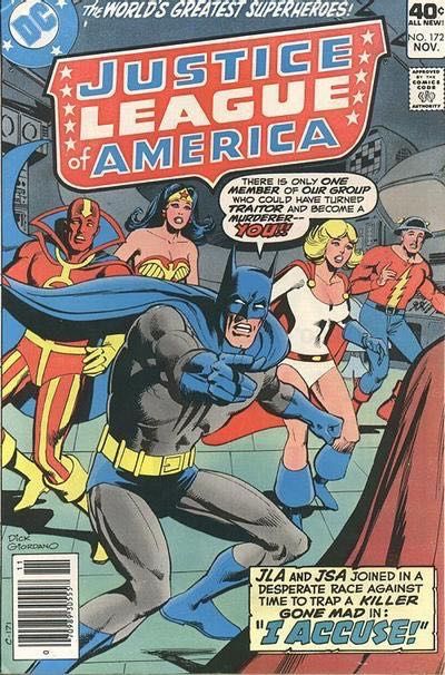 Justice League of America, Vol. 1 I Accuse... |  Issue#172B | Year:1979 | Series: Justice League | Pub: DC Comics | Newsstand Edition