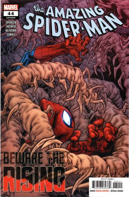 The Amazing Spider-Man, Vol. 5 Beware the Rising |  Issue#44A | Year:2020 | Series: Spider-Man | Pub: Marvel Comics | Regular Carlos Gomez Cover