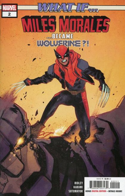 What If...Miles Morales What If... Miles Morales... became Wolverine?! |  Issue#2A | Year:2022 | Series:  | Pub: Marvel Comics | Sara Pichelli Regular