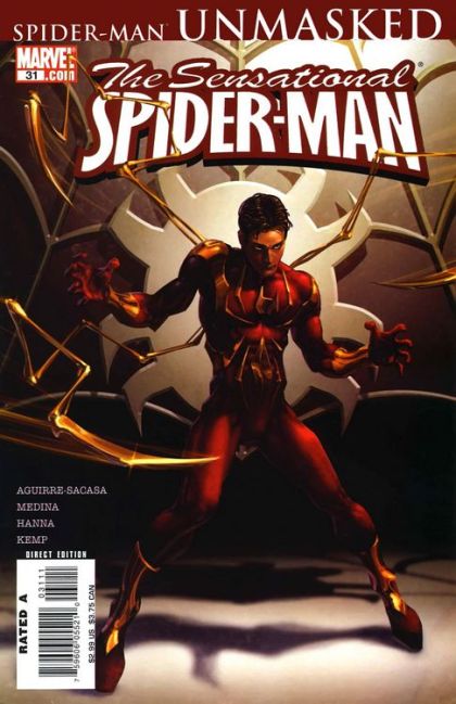 The Sensational Spider-Man, Vol. 2 Spider-Man Unmasked - The Deadly Foes of Spider-Man, Part Three |  Issue#31A | Year:2006 | Series: Spider-Man | Pub: Marvel Comics | Direct Edition