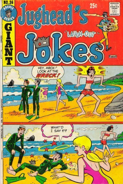 Jughead's Jokes  |  Issue#36 | Year:1973 | Series:  | Pub: Archie Comic Publications |